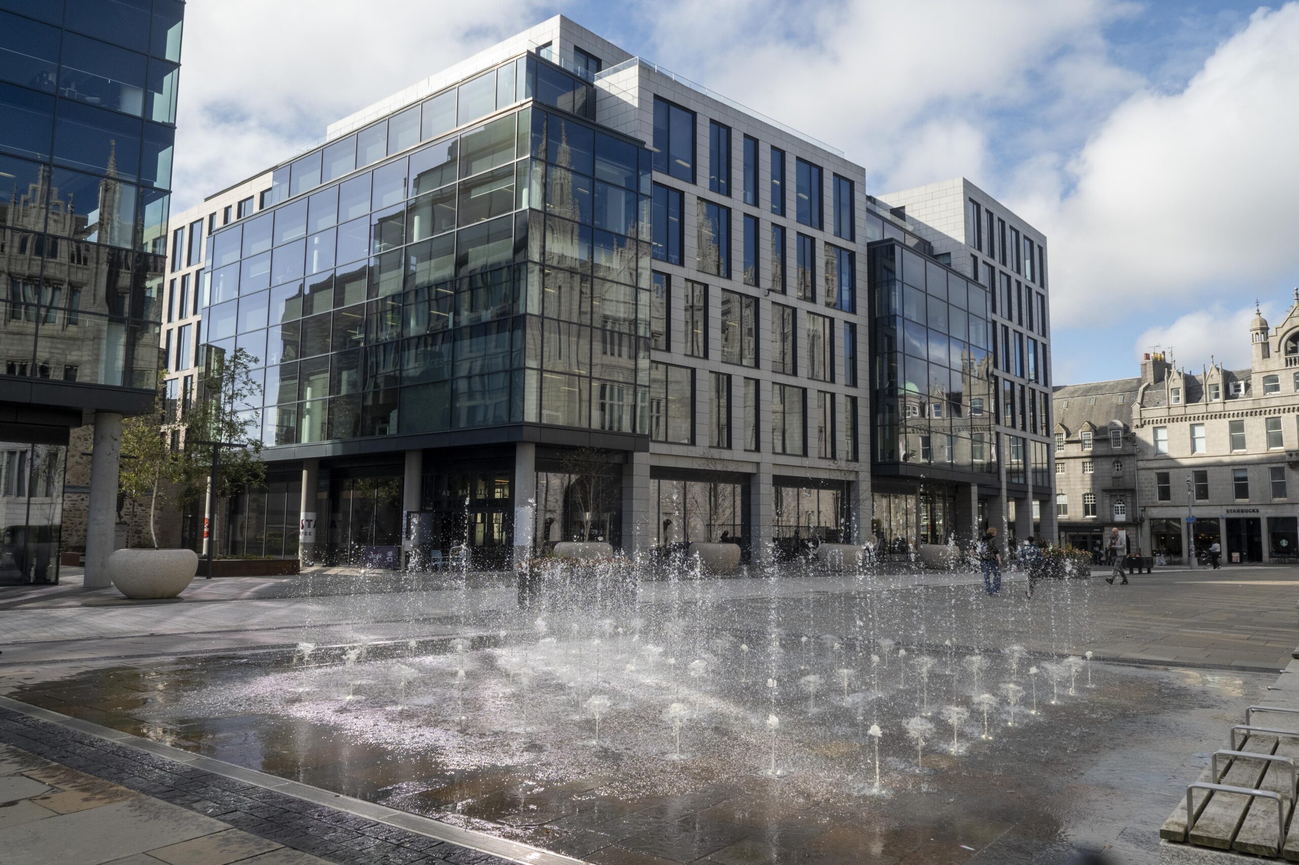 GBE HQ, Marischal Square, Aberdeen. Photo credit, Aberdeen City Council